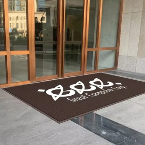 Ready to Ship PVC Mat Moisture-proof Customized Personalized Rug Flooring Doormats for Garage Patio Door