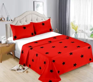 Ready to Ship Price 100% Cotton Fabric Bedding Sheet Luxury 3 Pcs Flat Bed Sheet Set for Living Room king Size