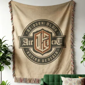 Ready to Ship Woven Blanket for at All Seasons Warm Soft Throw for Sofa Bed Couch Home Living Room Bedroom Decoration