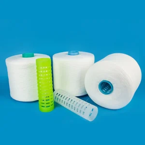 Reasonable Price 100% Polyester Spun Yarn Ex Stock Prompt Shipment for Textile Manufacturing
