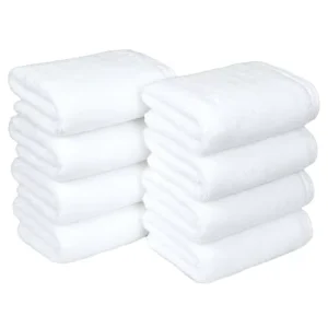 Rectangular Cotton Hand Towel Skin Friendly Super Absorbent Easy To Hang & Store Household Cleaning Towel For Bathroom Wash