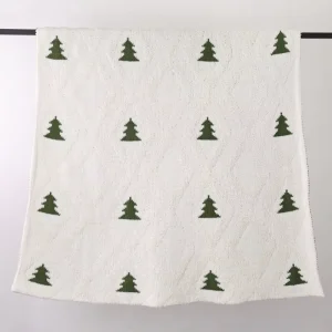 Rectangular European and American Style 50*70 Anti Pilling Adult Knit Throw Blanket