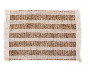 Rectangular Woven Placemats Natural Seagrass Place Mat Table Mats for Dining Table