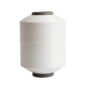 Recycled 75d 36f 800tpm Twist Yarn Dope Dyed Dty Fdy Yarns NoTorque Twited Weft Warp 100% Polyester Yarns for Woven Label