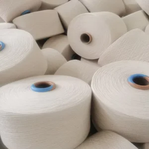Recycled Cotton Polyester Blend Melange Yarn OE 12s 16s 20s Dyed Eco Friendly Knitting Yarns for Socks