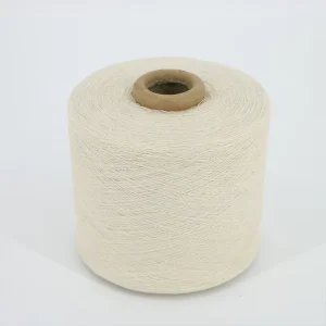 Recycled Cotton Polyester Yarn for Machine Knitting Dyed Sewing & Embroidery Use Eco Friendly High Tenacity
