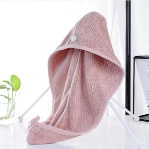 Recycled Microfiber Waffle Jacquard Woven Hair Drying Wrap Salon Towel Hair Turban Custom Design Printed SPA Super Absorbent