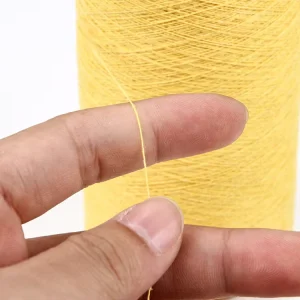 Recycled Polycotton Blend Yarn Melange Style Textile Fabric Raw Material for Knitting and Weaving Dyed Cotton Blended Yarn