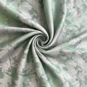 Recycling Polyester Silk Charmeuse Printed Chiffon Satin Printing Sateen Recycled Fabric
