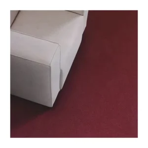 Red Colour Polypropylene Wall to Wall Carpet Flooring Roll for Hotel Office Restaurant