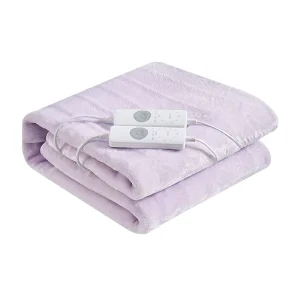 Remote Controlled Overheat Protection Adjustable Thermostat Winter Warm Cosy Fleece Electric Washable Dual Helix Heating Bed