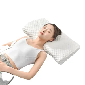 Removable Cover Ergonomic OEM ODM Adults Sleep Innovations Memory Foam Massage Pillow