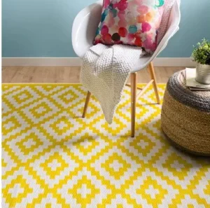 Removable Cover Lightweight Portable Rv Recycled Sand Beach Washable Outdoor Rug Waterproof Carpet Patio