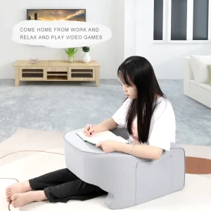 Removable Memory Foam Reading Pillow Games Reading Lap Top Pillow for Bed Rest Sleeping Pillow