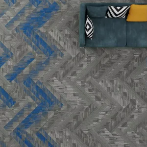 Removable Modular Square Carpet Tiles Eco Friendly Material Carpet Tiles Pressure Resistant Commercial Modular Carpet