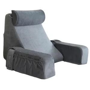 Removable Multifunctional Pillow Bed Reading Pillow Minimalist Cushion Crystal Velvet Sloped Pillow Lumbar Support Pillow Sofa