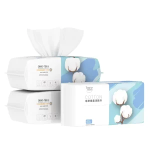 Renewable Disposable Face Towel Soft Baby Cotton for Dry or Wet Use Eco-Friendly Alternative to Traditional Towels