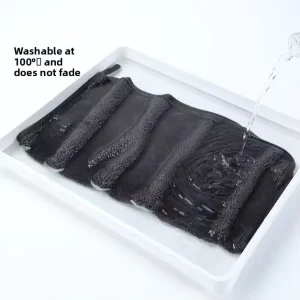 Reusable Grey Letter Microfiber Car Towels Lint Free Soft Car Wash Cloths Multipurpose Automotive Cleaning Rags