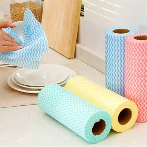 Reusable Household Kitchen Dish Cloth Wash Cleaning Wipe