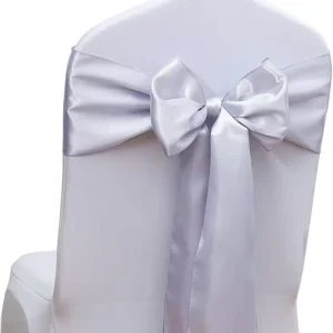 Reusable Printed Gold Polyester Plain Chair Sash 17*275cm From Jiangsu for Wedding Home Hotel Banquet Use