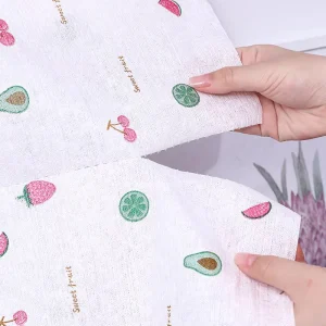 Reusable Thickened Non Woven Fabric Kitchen & Bathroom Dishcloth Heavy Duty Absorbent Non Stick Oil Wipes