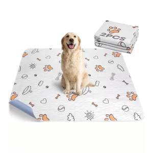 Reusable Washable Pet Training Pads 4 Layer Super Absorbent Waterproof Non Slip Large Dog Puppy Pee Pads Customizable