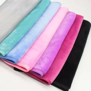 Reusable Women’s Microfiber Face Cleaning Cloth Pads Makeup Remover Towel Woven Skincare Beauty Tool Bath Washcloth