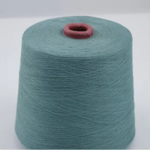 Ring Spinning Spun Pure Polyester Yarn Colorful Cylinder Textile for Underwear Socks Sweaters Weaving Raw Materials