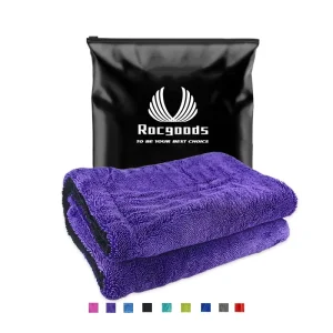 Rohs Compliant Car Care Towel Custom Sizes Microfiber Towel Car Detailing Car Drying Towel 1300 Gsm 1200gsm