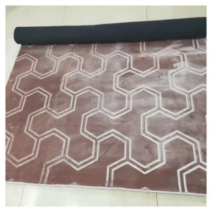 Rolled 100% Polyester Living Room Dining Room Mink Wall to Wall Carpet 4m Embossed Carpet