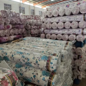 Rolls of Bedsheet Fabric 100% Polyester Microfiber Woven Printed Bed Sheet Duvet