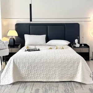 Ropa De Cama Maternal Child Double Side Cotton Thick comfort Bed Covers Twill Flower Pattern Bed Sheets Blanket