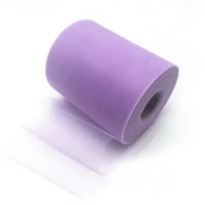 Rotolo Tulle Warp Sheer Roll Wedding Party Craft Decoration 12.5cm X 100m 100% Polyester Plain Lightweight Fabric for Girls