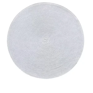 Round Woven Dining Table Mat Non Slip Washable Kitchen Decor Place Mat