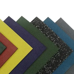 Rubber Tiles and Flooring Mats for Exercise Gym Fitness Centers Students Sports Fields