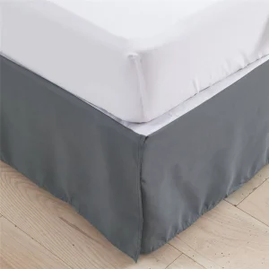 Ruffled New Design Custom Solid Color Comfortable Bed Skirt Fitted Sheet