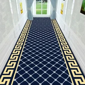 Runner Rug Soft Rug Non Slip Washable Farmhouse Kitchen Carpet for Bathroom Hallway Bedroom Persian Style Blue Custom in Stock