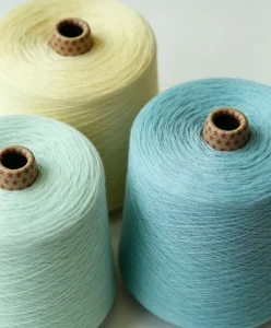 SANATEXTILE High Quality Combed Core Spun Yarn Ring Spun Dyed Eco Friendly Anti Pilling 100% Cotton 450 1050 Twist for Socks