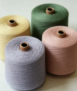 SANATEXTILE High Quality Combed Core Spun Yarn Ring Spun Dyed Eco Friendly Anti Pilling 100% Cotton for Socks Knitting