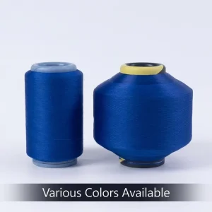 SCY 3075 Dyed Twist Covered Core Spun Yarn With Anti Pilling Spandex And Polyester For Weaving And Knitting For Socks