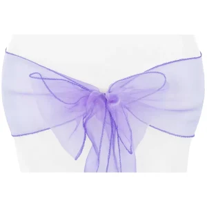 SD 002 Decorative Chair Sashes with Bow and Belt for Wedding Banquet and Party Celebrations