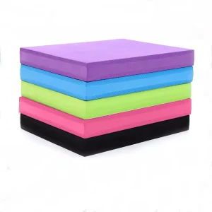 SHENGDE Comfortable Eco Friendly Waterproof Non Slip Home Exercise Fitness Workout Mat Multi Color Sports TPE Yoga Balance Pad