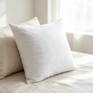 SIPEIEN Solid Polyester Square Throw Pillow Insert DOWNCOOL Soft Removable Washable Decorative Cushion Filler for Sofa Bed