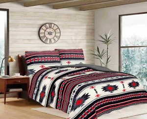 SMILING HOME American Style Polyester 3 Piece Washable Plush Comforter Set Luxury Fuzzy Winter Bedding Set 200TC Customizable