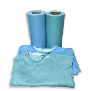 SMS Non Woven Fabric Waterproof Eco Friendly for Disposable Hospital Gowns & Bed Covers China Manufacturer