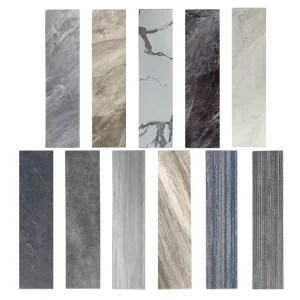 SPC Stone plastic Click lock Flooring Marble patterned Carpet textured Commercial Use Indoor DIY Installation Waterproof