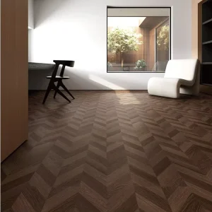 SPC Stone-plastic Flooring Click-lock Type Home Use 5mm Tile-style Direct-lay Waterproof Non-slip Fire-retardant Flooring