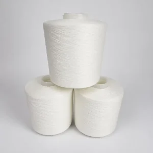 SPP 20S 3 100%Recycled Polyester Poly Poly Corespun Raw White Sewing Thread Yarn for Outdoor Wear GRS AA Grade