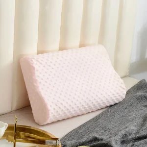 SUPER Customizable Orthopedic High and Low Neck Pillow Headrest Cushion Memory Foam Pillow for Sleeping