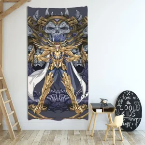 Saint Seiya Gold Saint Anime Theme Series Wall Art Tapestry